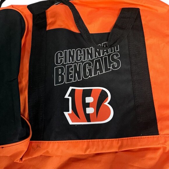 Bengals Bag With Zipper Closure and Handles